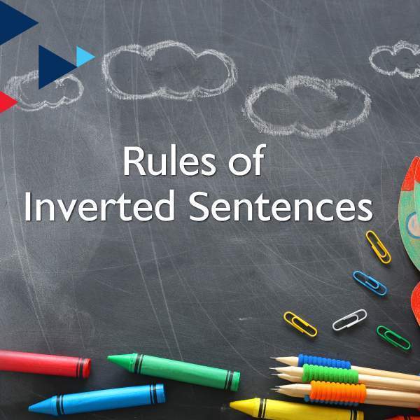 Rules Of Inverted Sentences AUA Language Center